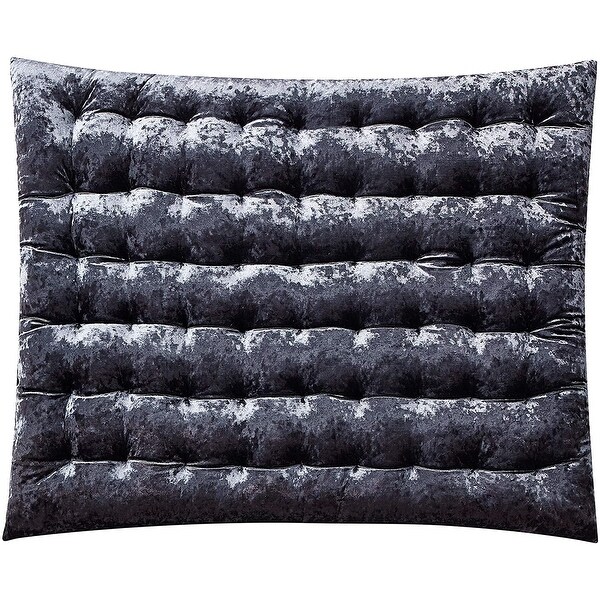 Rainha Cushion Tufted College Headboard - Velvet Crush - - 31307316