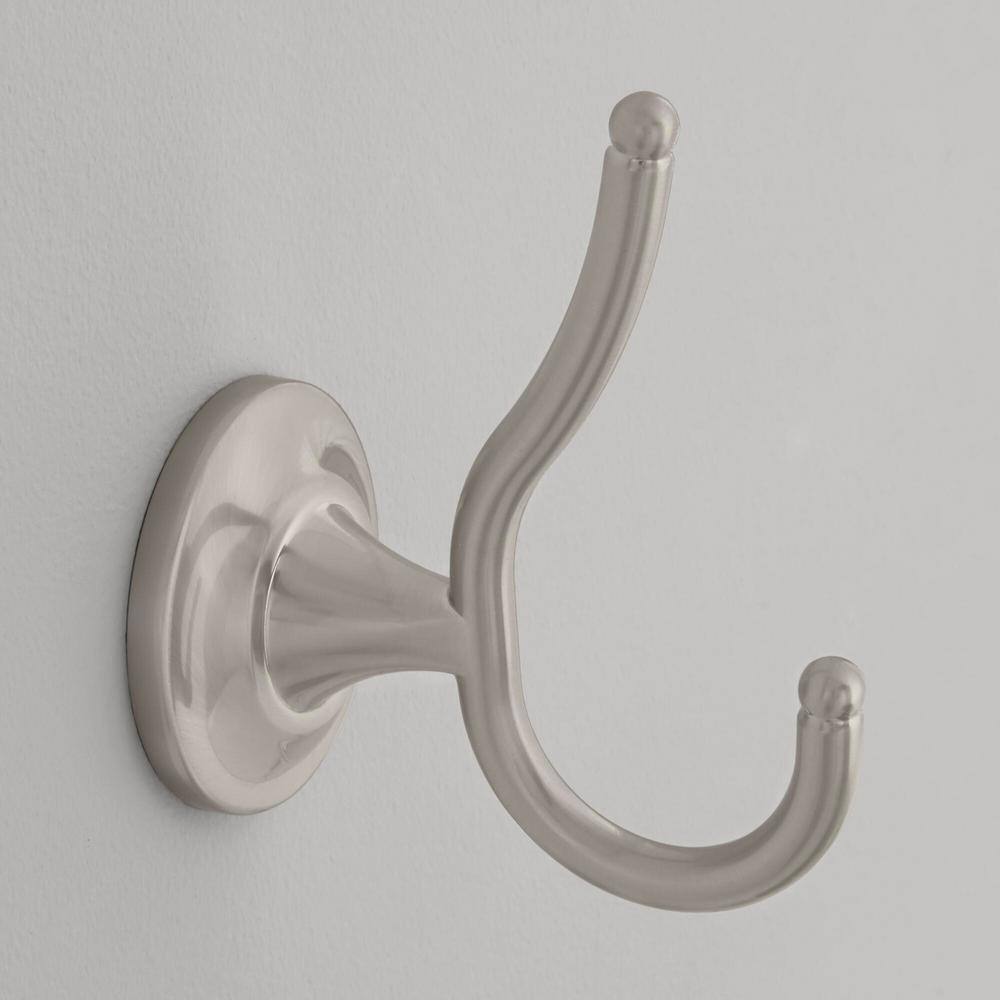 Glacier Bay Cooperton Robe Hook in Brushed Nickel BZ541100BN