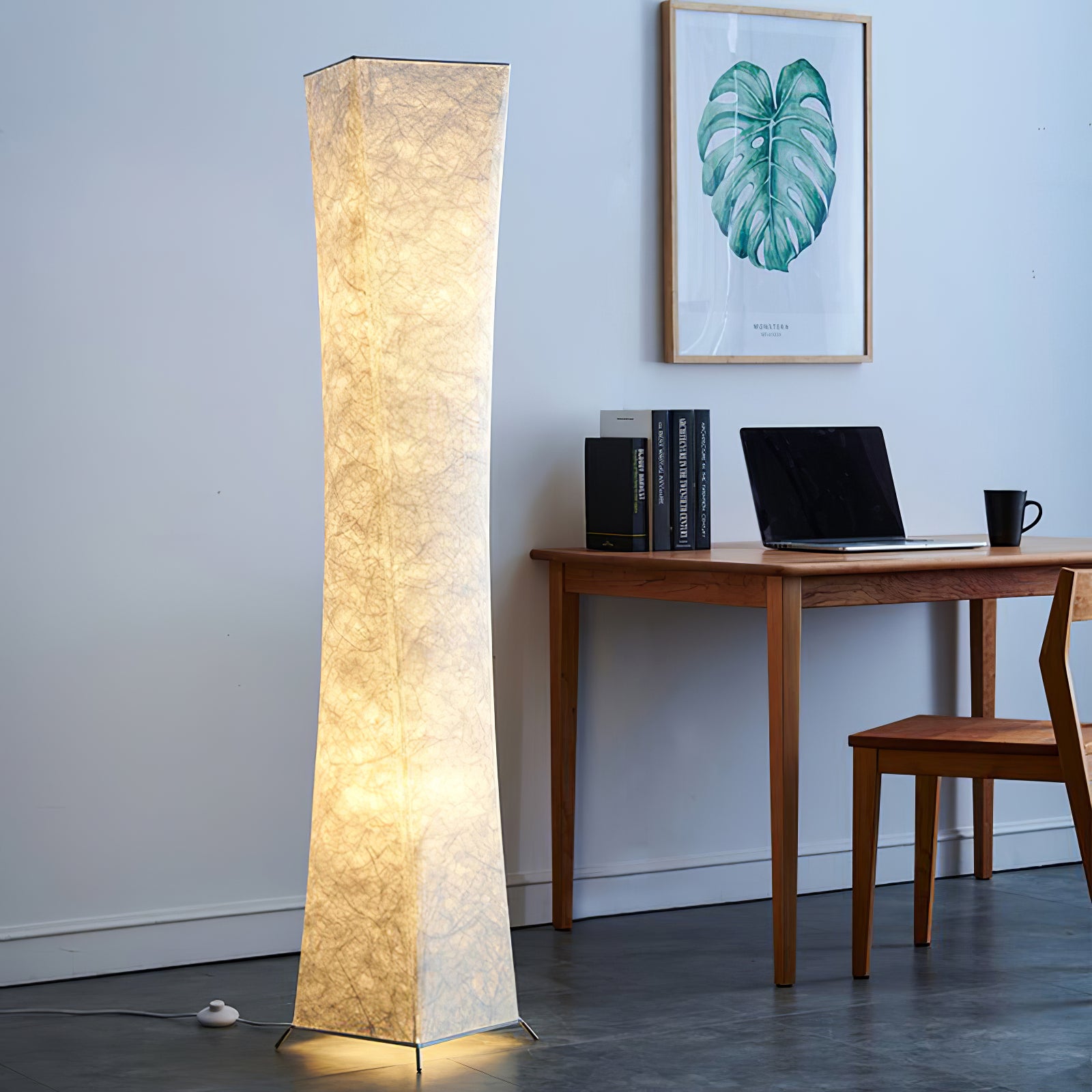 Slim Waist Tower Floor Lamp