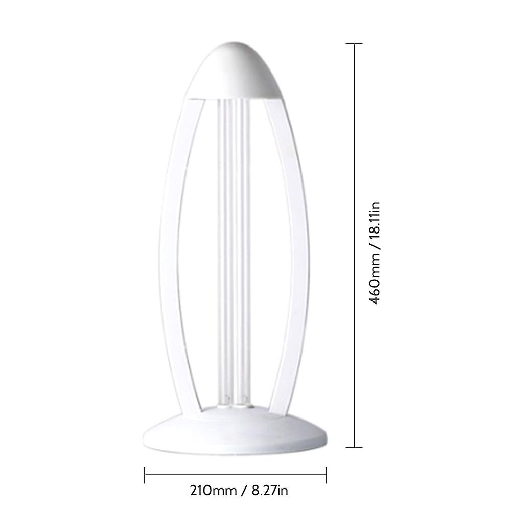 Standing Uv Ultraviolet Cleaning Lamp With Ozone Remote Control Timer Function Tube Light For Canteen Kindergarten Hospital No.327874