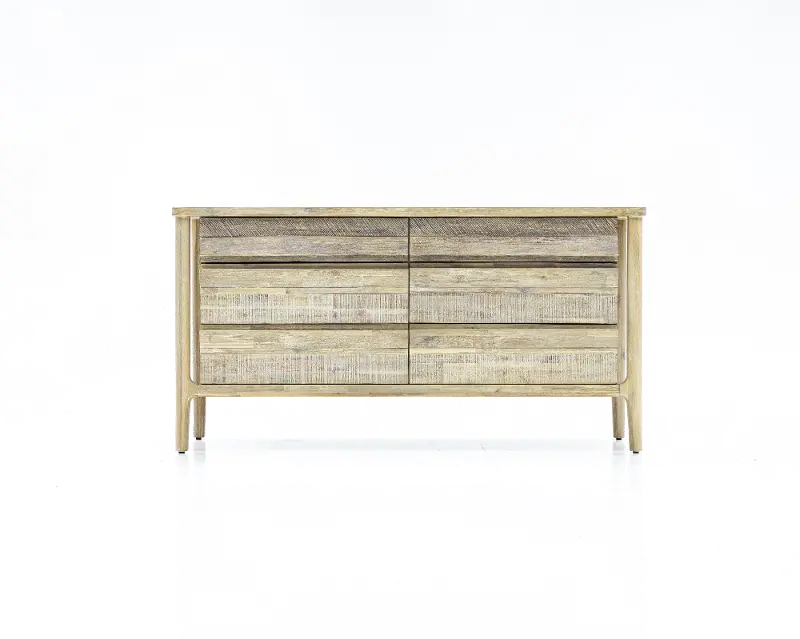 Ellis Light Sand and Gray Dresser