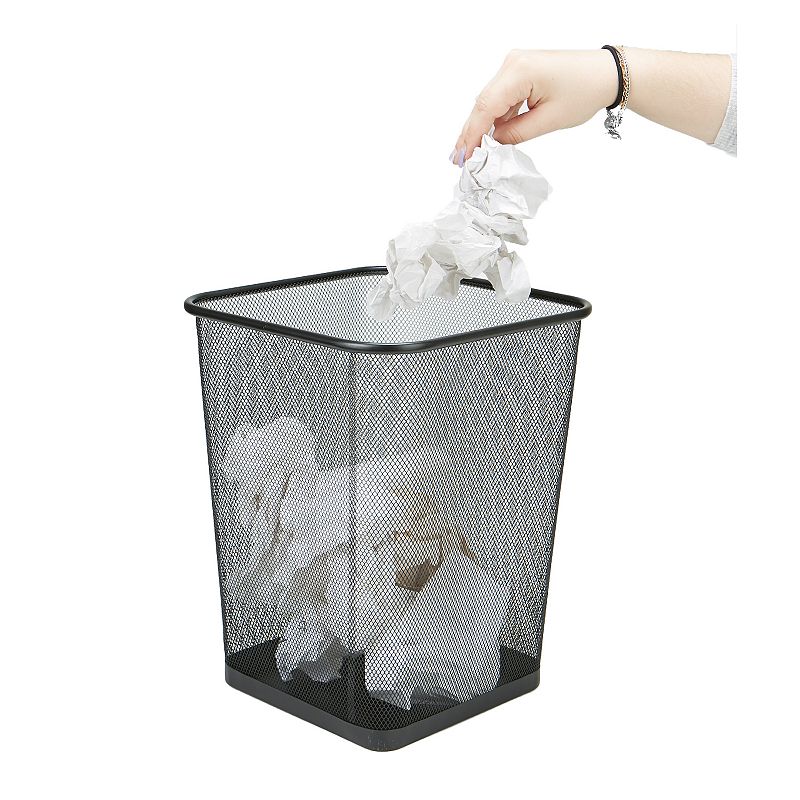 Mind Reader 2-piece Garbage Wastebasket Set