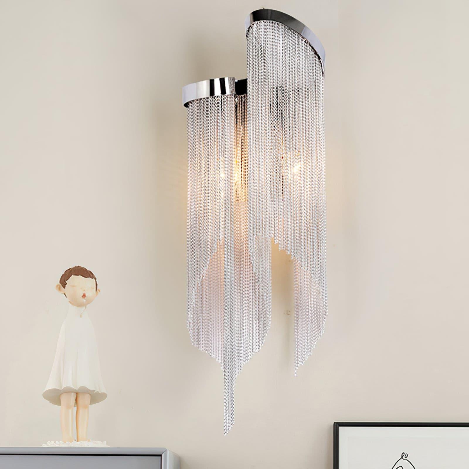 Chain Tassel Wall Lamp