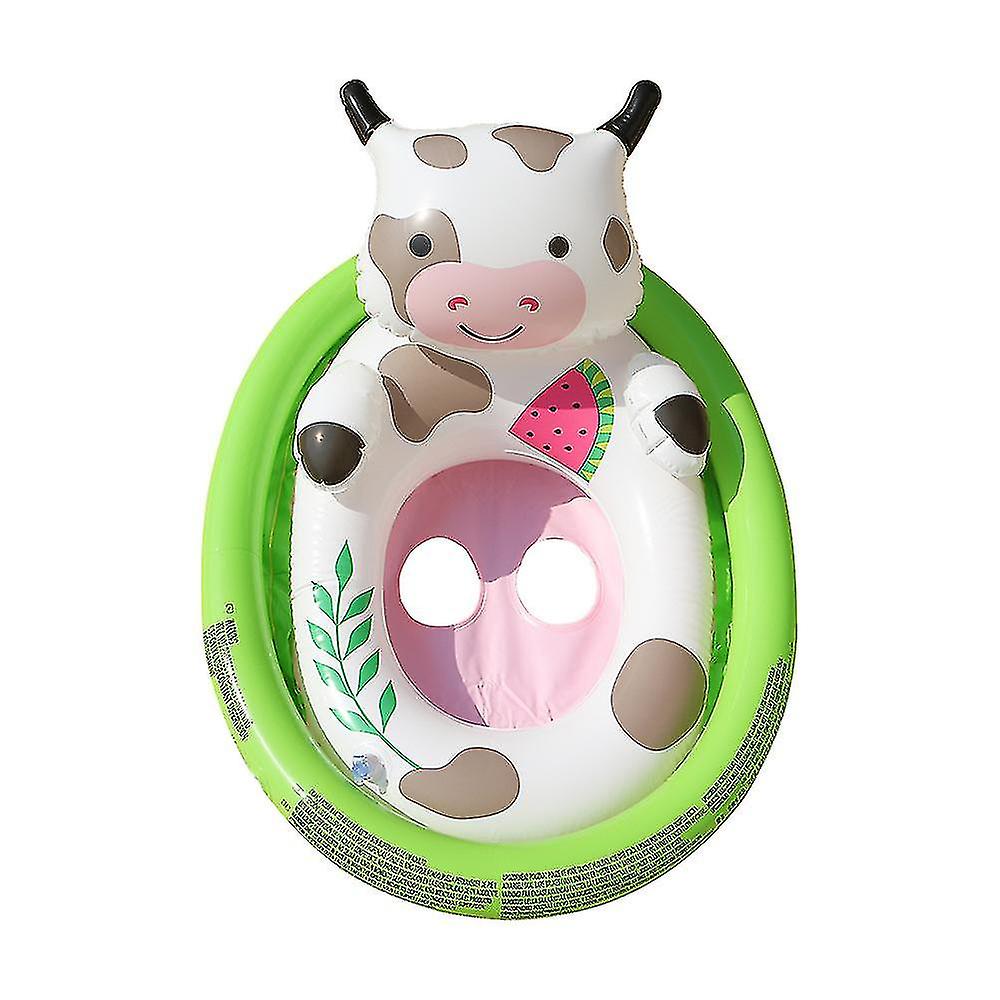 Inflatable Swimming Ring Cow Seat Child Water Swimming Seat For Children