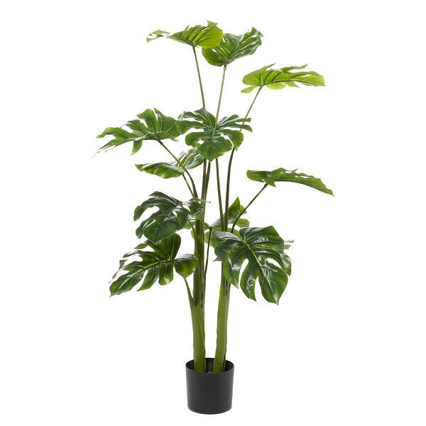 Green Artificial Banana Leaf Plant Foliage