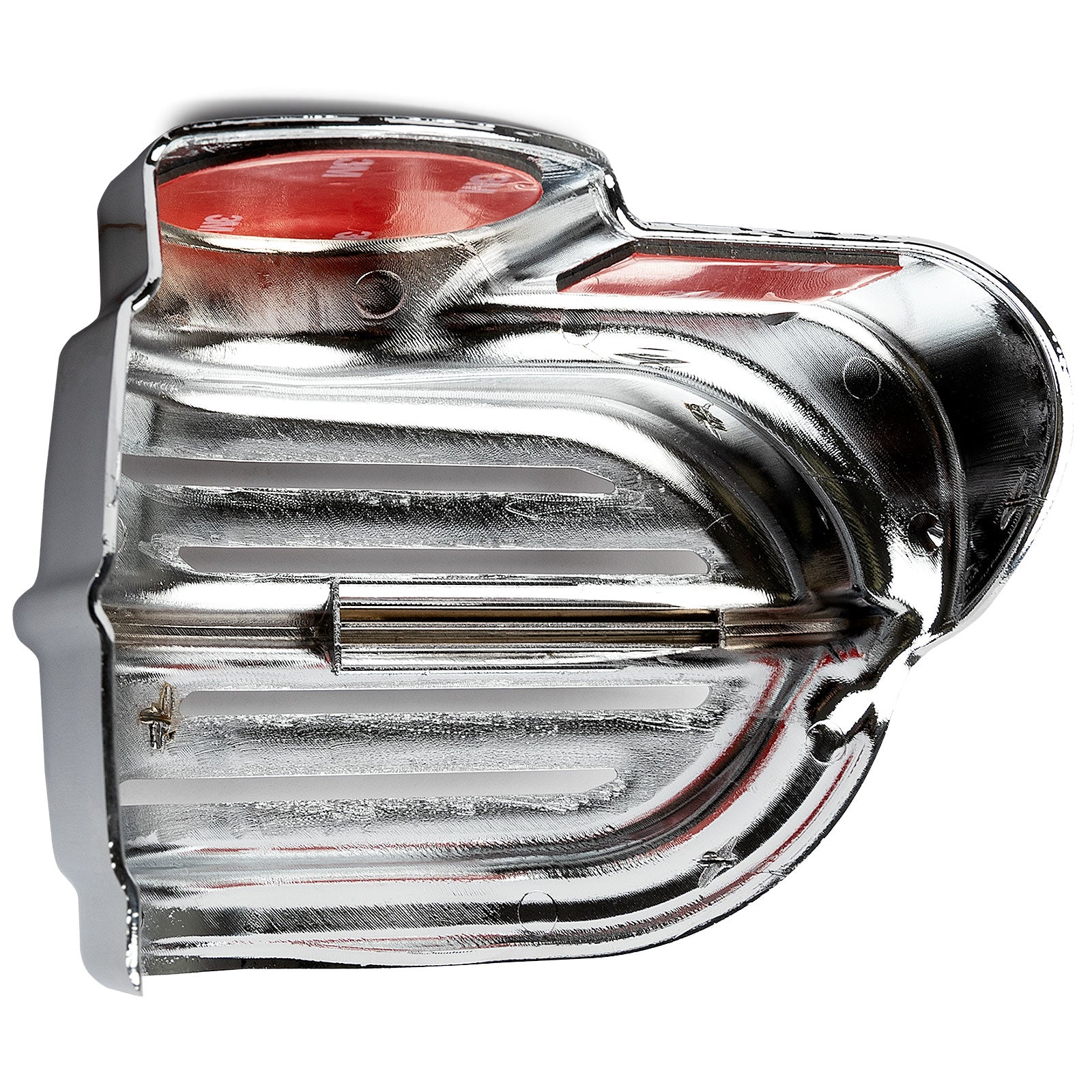 Krator Chrome Replacement Horn Cover Compatible with Harley Davidson Wolo Bad Boy Horns (Wolo Bad Boy Air Horn Kuryakyn P/N 7742 and Wolo Bad Boy Air Horn Models 419 and 519)