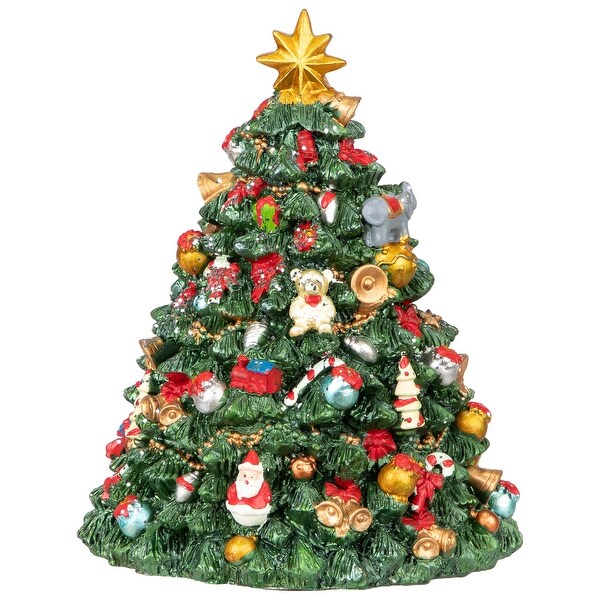 Musical Rotating Christmas Tree Figurine