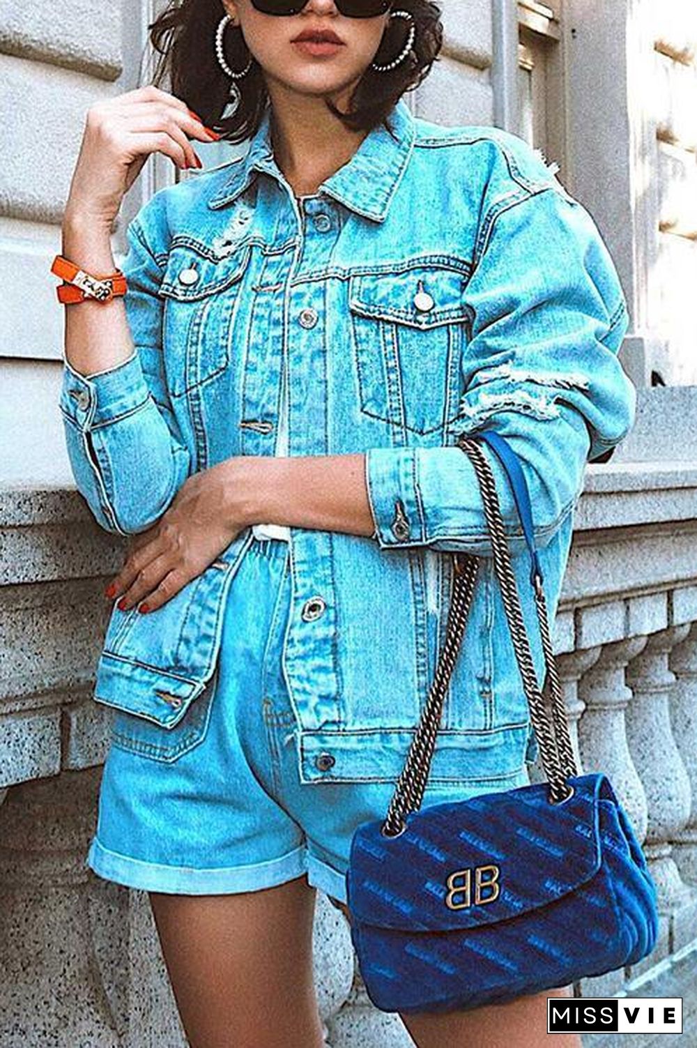 Ripped Denim Jackets