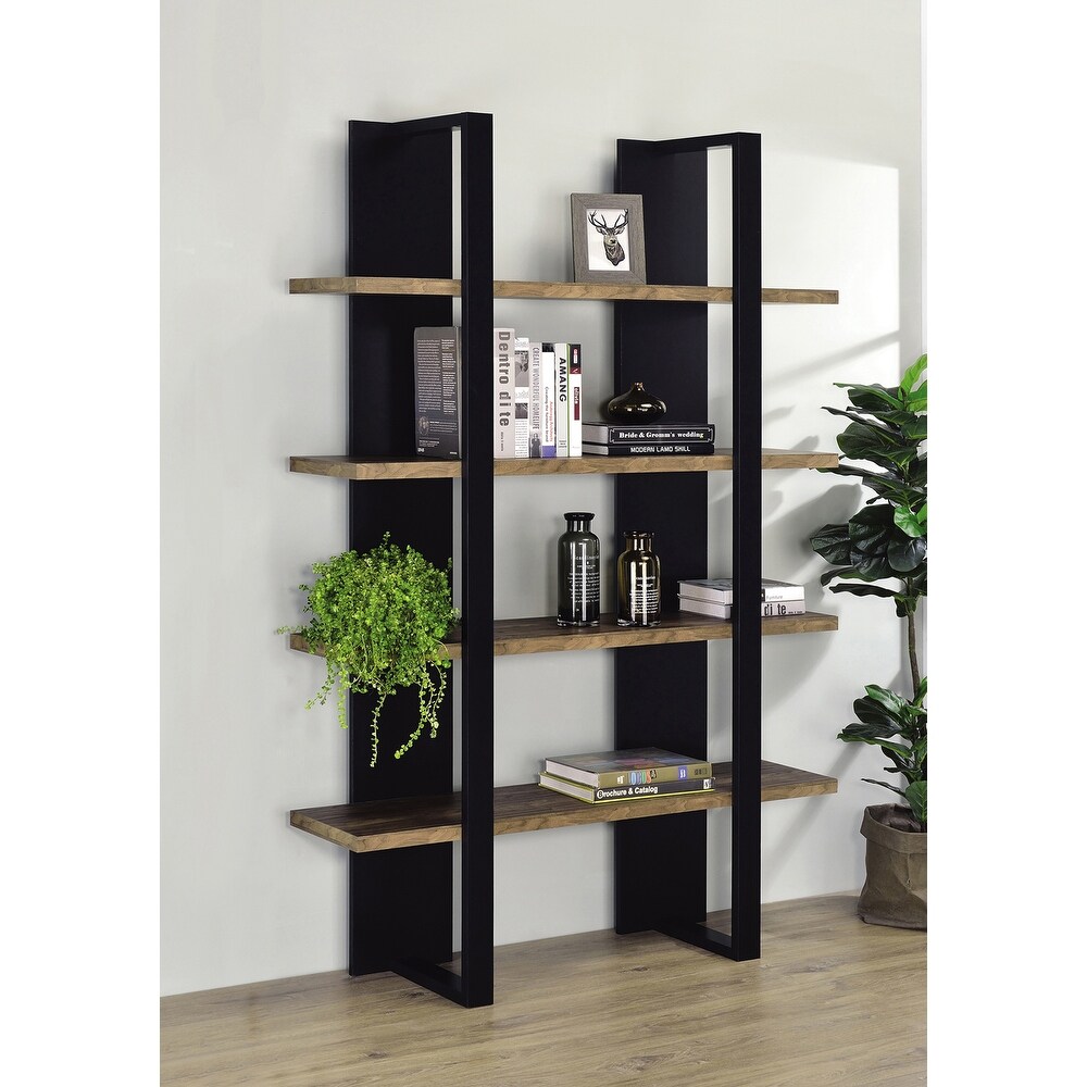 4 shelf Wood Bookcase