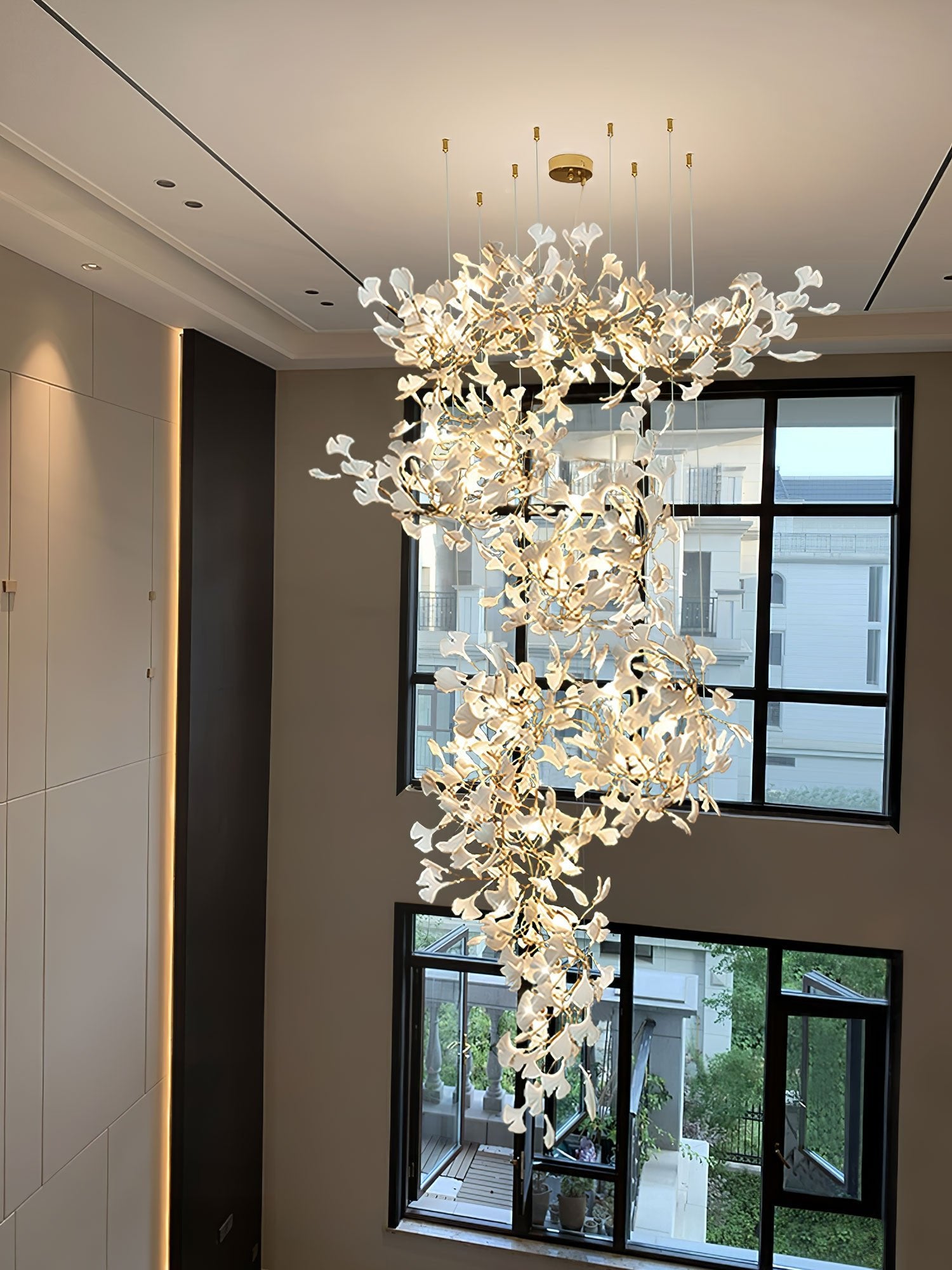 Gingko Chandelier F