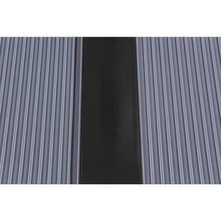 G-Floor 25 ft. Length Midnight Black Mat Center Trim GFCENTER25MB