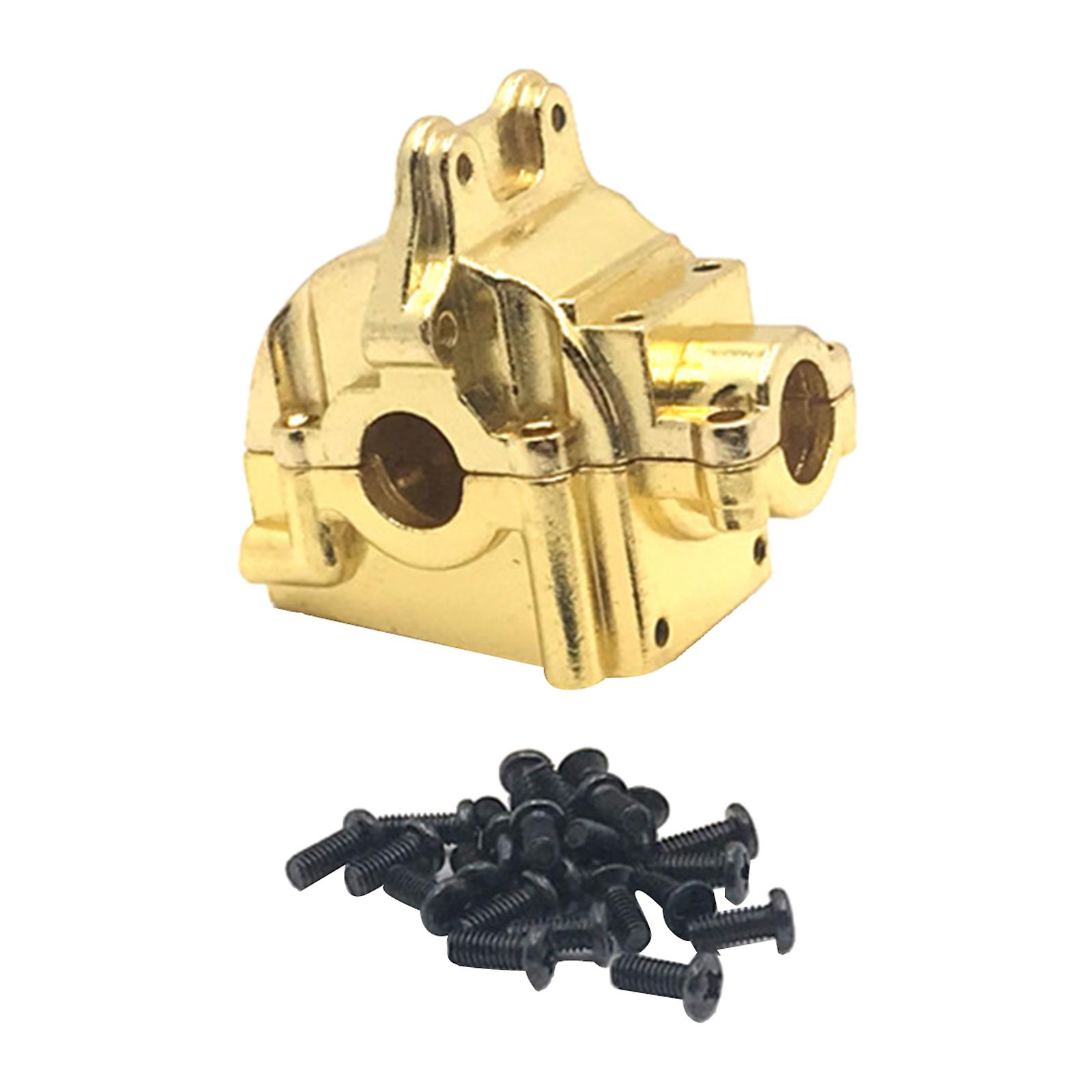 1 Set Upgrade Metal Upper Lower  Housing Cover Set + Screws For 144001， 1/14 Rc Car Buggy Parts