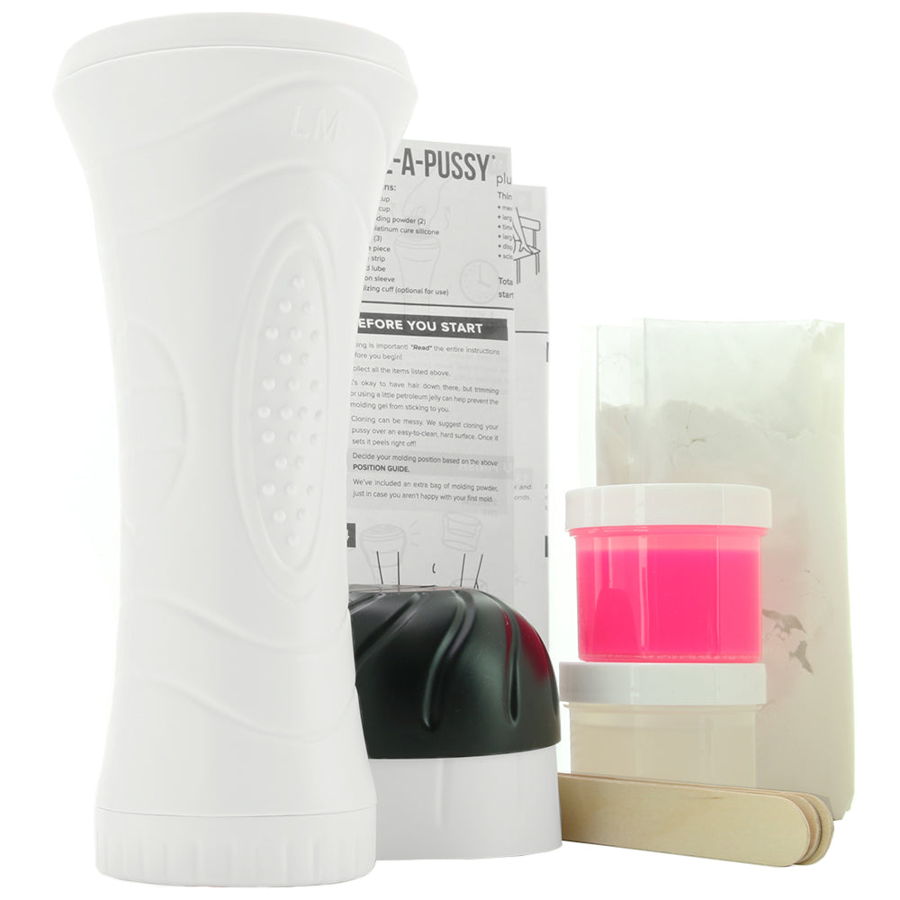 Clone-A-Pussy Plus Masturbator Sleeve Kit in Hot Pink