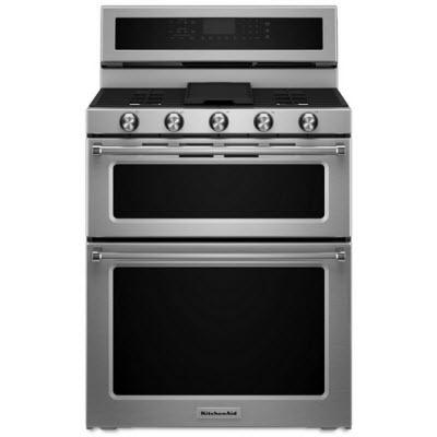 KitchenAid 30-inch Freestanding Gas Range KFGD500ESS