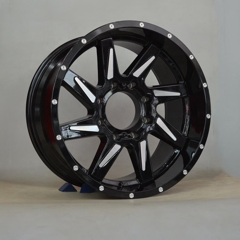 Black 4x4 Offroad Wheel Passenger Car Wheels 18~22 inch 5x139 oy Rims New Arrival