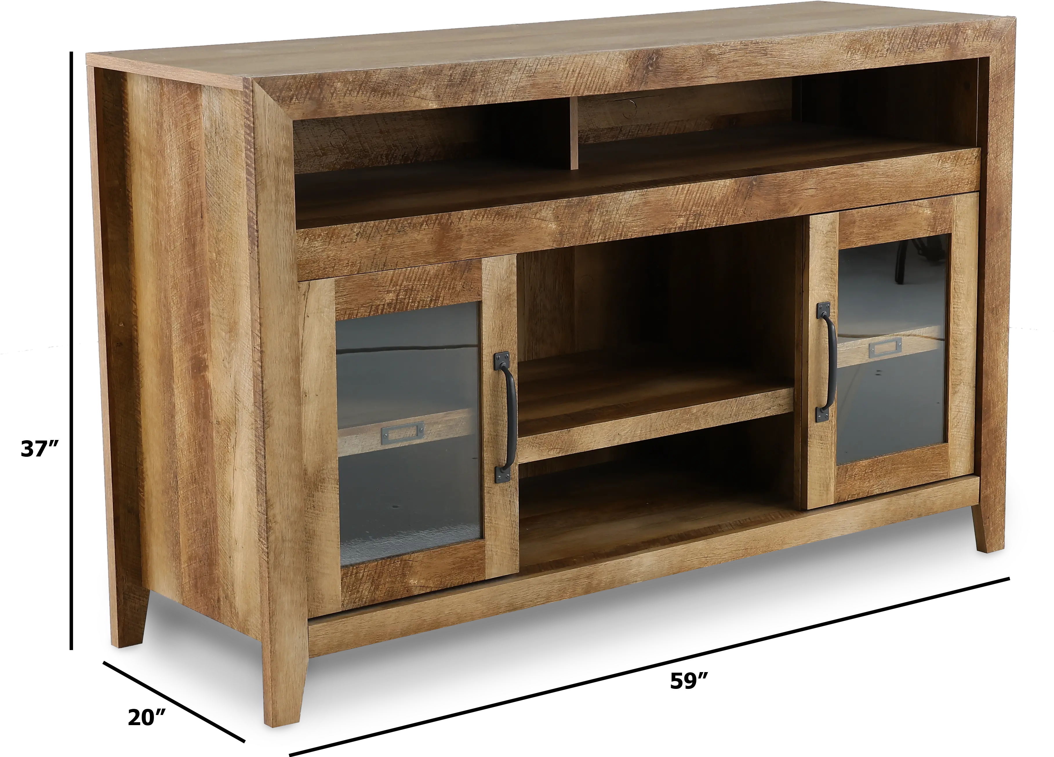 Dakota Pass Craftsman Oak 59 TV Stand