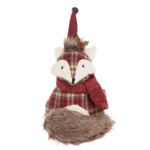 Gallerie Ii Mackinac Fox Weighted Door Stop Christmas Decor