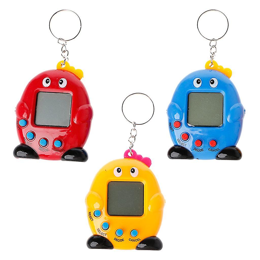 Cartoon Penguin Electronic Pet Mini Hand-hold Game Machine Gifts Toys