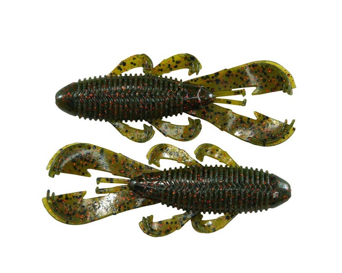 Googan Bandito Bug 3.3 Watermelon Red Flake， 9 Pack - GOGBB33WMR