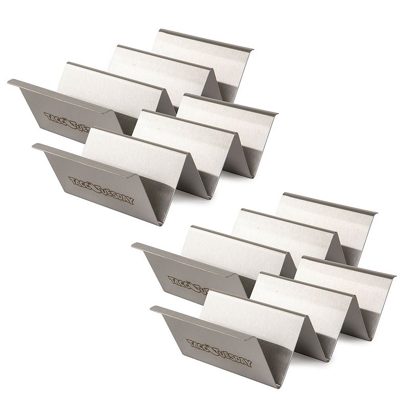 Taco Tuesday 4-pc. Stainless Steel Taco Holder Set