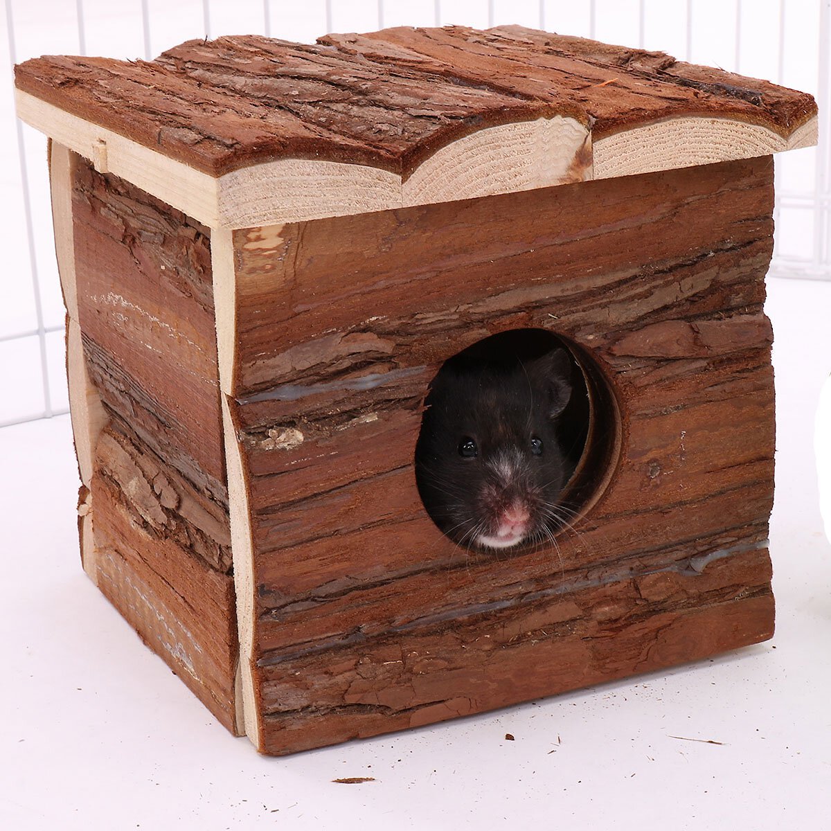 Ware Critter Timbers Bark Small Animal Bungalow