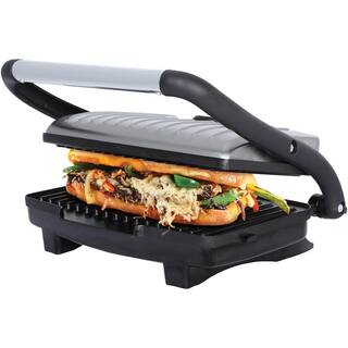 Brentwood Appliances 1000-Watt Metallic Panini Press TS-611