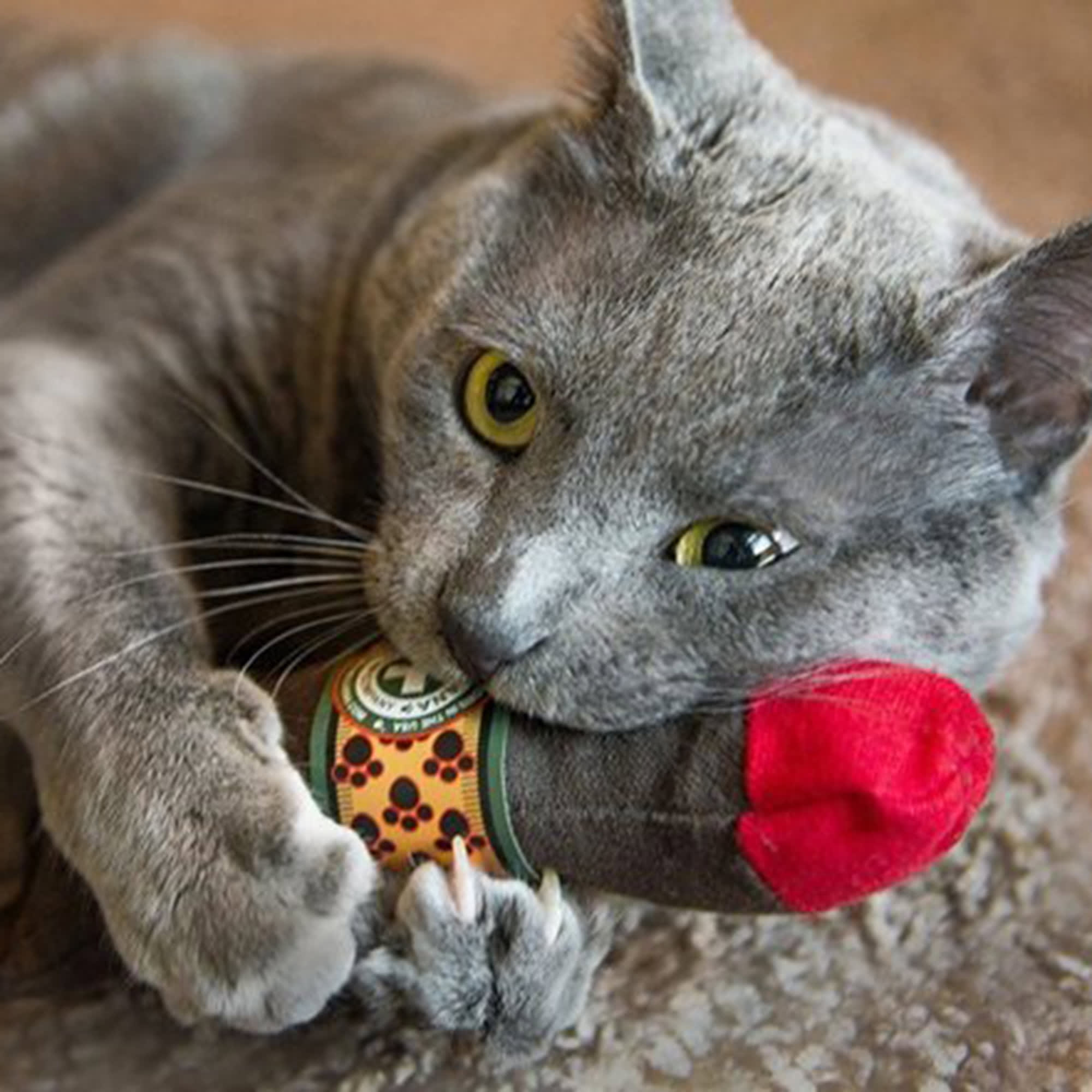 Meowijuana Cigar Catnip Cat Toys， Medium