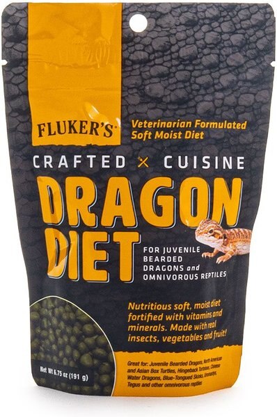 Fluker's Crafted Cuisine Juvenile Bearded Dragon Diet Reptile Food