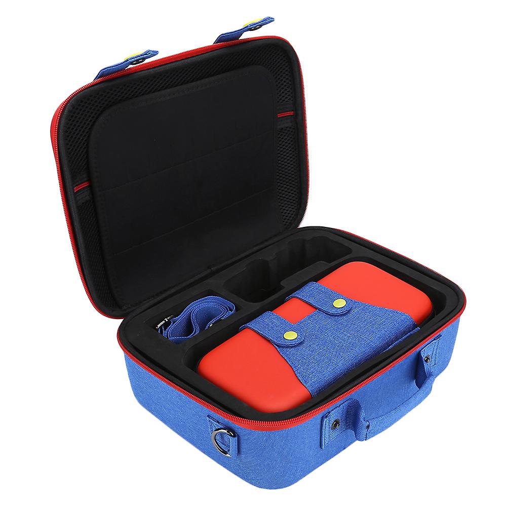 Multifunction Game Machine Storage Bag Large/small Eva Packet Protection For Switchred Blue