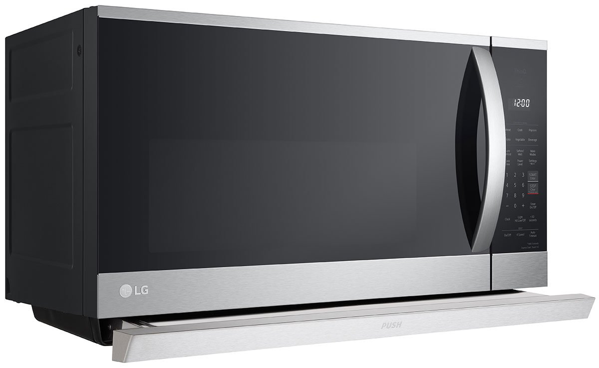 LG 2.1 Cu. Ft. PrintProof Stainless Steel Wi-Fi Enabled Over-The-Range Microwave Oven With EasyClean