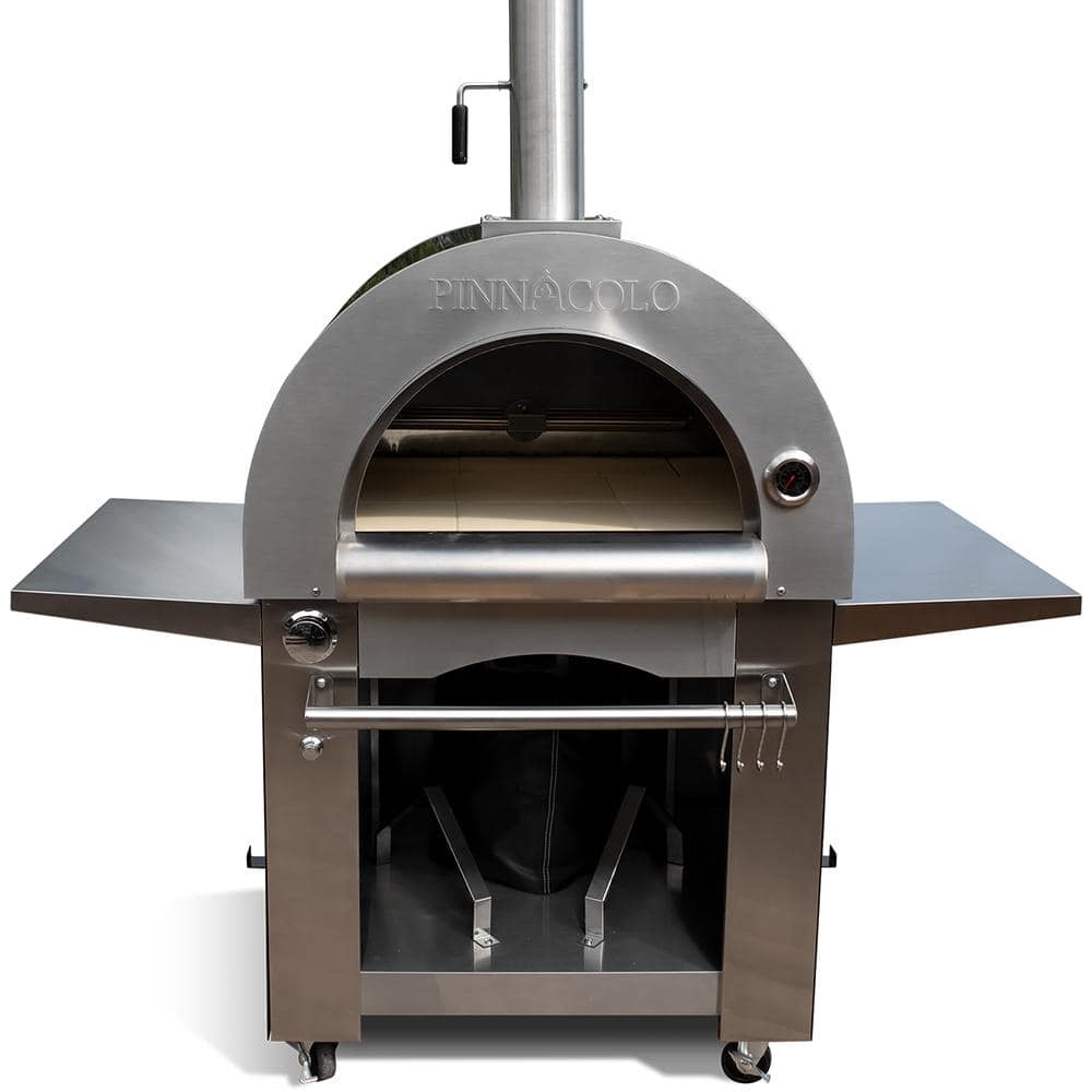 PINNACOLO IBRIDO (Hybrid) Wood and Gas Outdoor Pizza Oven with Accessories PPO-1-03