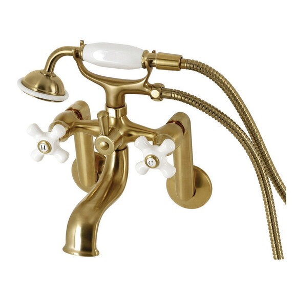 Kingston Brass KS229PXSB Kingston Tub Wall Mount C...