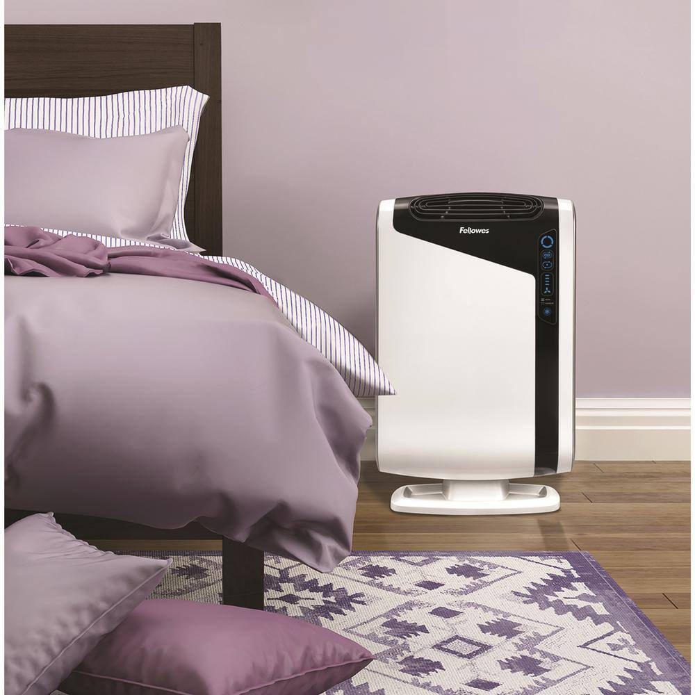 Fellowes AeraMax DX95 True HEPA Large Room Air Purifier 600 sq.ft. for Allergies Asthma and Odor 9320801