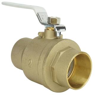 Apollo 2 in. Lead Free Brass SWT x SWT Ball Valve 94ALF20801A