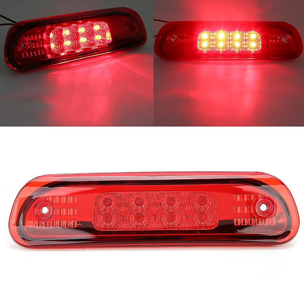 High Mount Brake Light Led Stop Lamps 55155140ab Fits For Jeep Grand Cherokee 1999-2004red