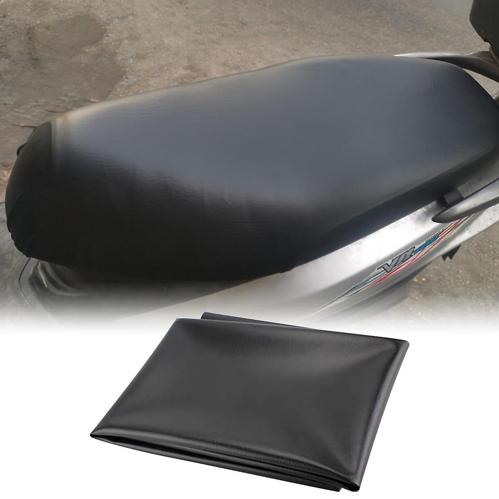 Motorcycle High Elastic Seat Leather Cover Protector Waterproof Cover For Motorcycle Scooter Electric Vehicle 100cmx70cm