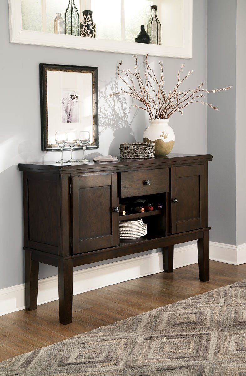 Haddigan Dark Brown Dining Room Server