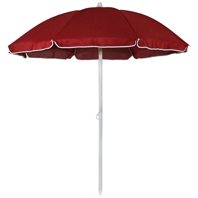 Sunnydaze 5' Beach Umbrella with Tilt Function