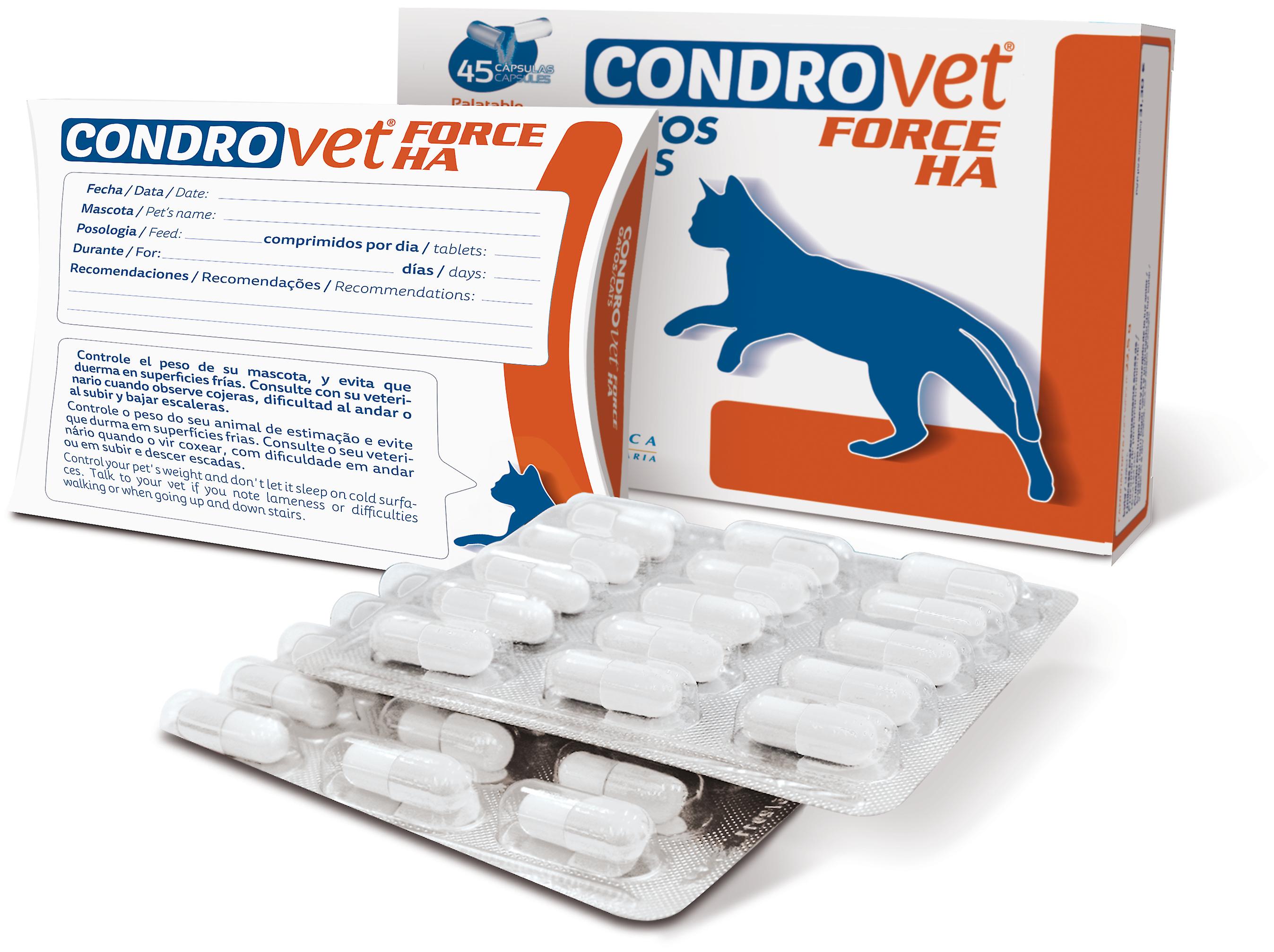 Bioibérica Condrovet Force Ha Cats 45 tablets