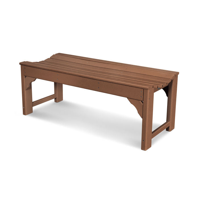 Polywood Traditional Garden 48 Backless Bench BAB148