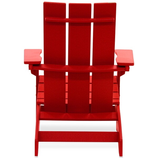 Hawkesbury Recycled Plastic Modern Adirondack Chair by Havenside Home