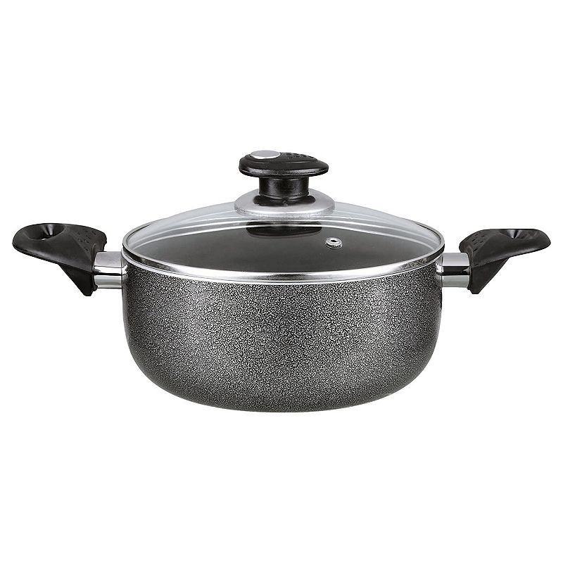 Brentwood Dutch Oven Aluminum Non-Stick 4 Qt-Gray