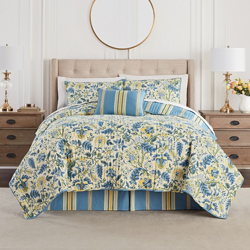 Waverly Imperial Dress Quilt Set with Shams