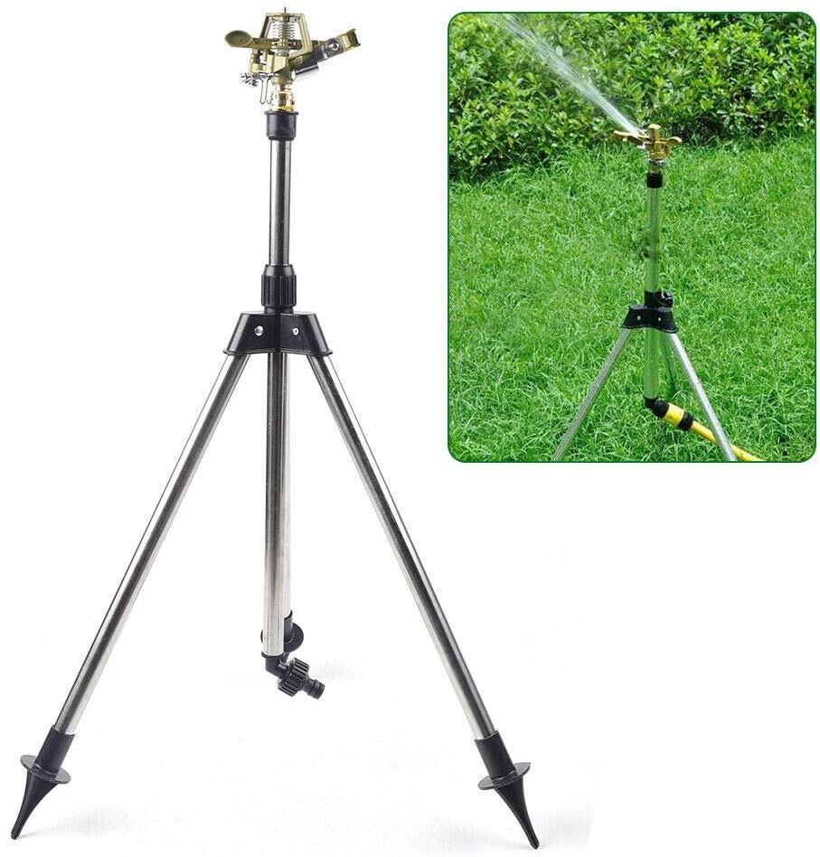 Farm Sprinkler Bracket Agriculture Irrigation Tripod Lawn Garden Watering Tool Irrigation Equipment for Garden, Agriculture, Lawn