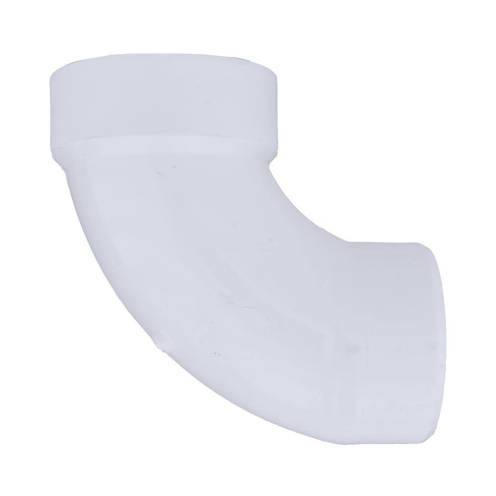 Charlotte Pipe 3 in. PVC DWV 90-Degree Street Elbow Fitting PVC003021200HD