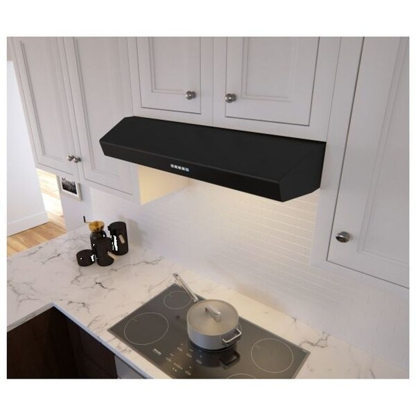 Zephyr Breeze II 210 - 400 CFM 30 Inch Wide Under Cabinet Range Hood