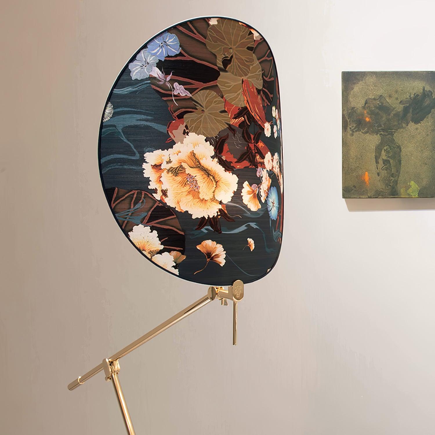 Floral Nocturne Floor Lamp