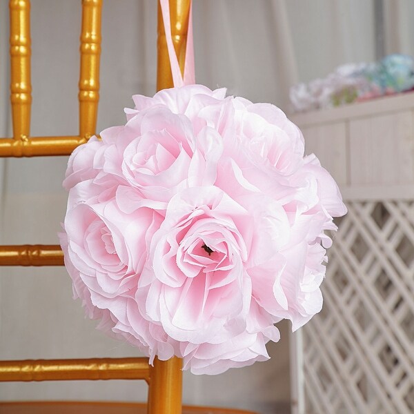 7 Roses Kissing Flower Pomander Balls for Events