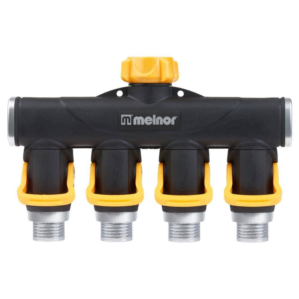 Melnor 4-Way Lever Flow-Thru Valve 357HD