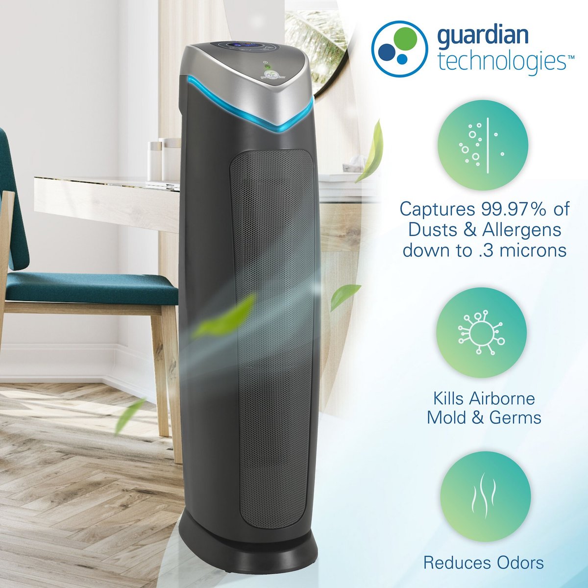 Germ Guardian AC5250PT HEPA Filter Air Purifier